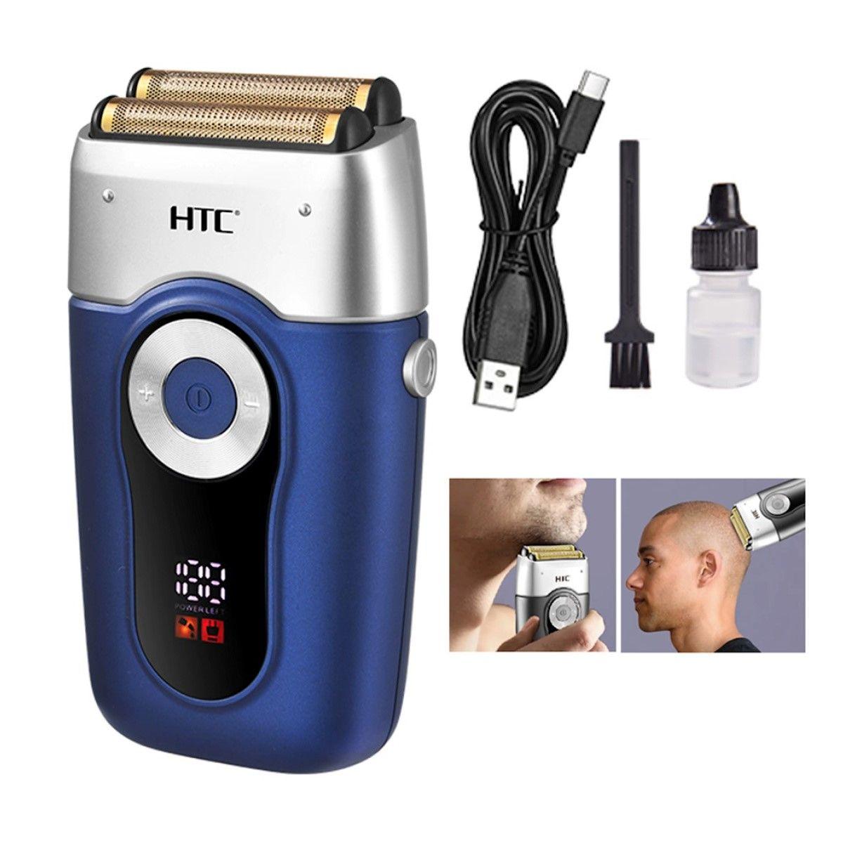 Afeitadora Inalámbrica Doble Lamina HTC GT-667-1