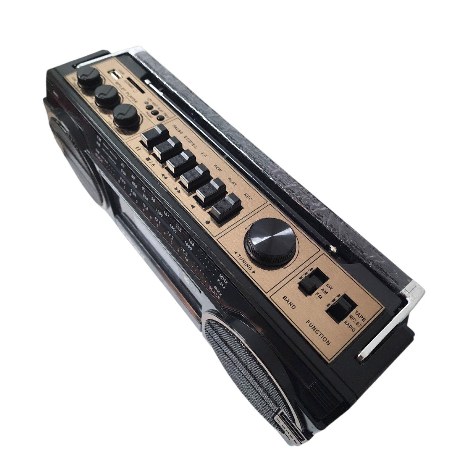 Radio Cassette 80s USB inalámbrico BT AP02054 Audio Pro-3