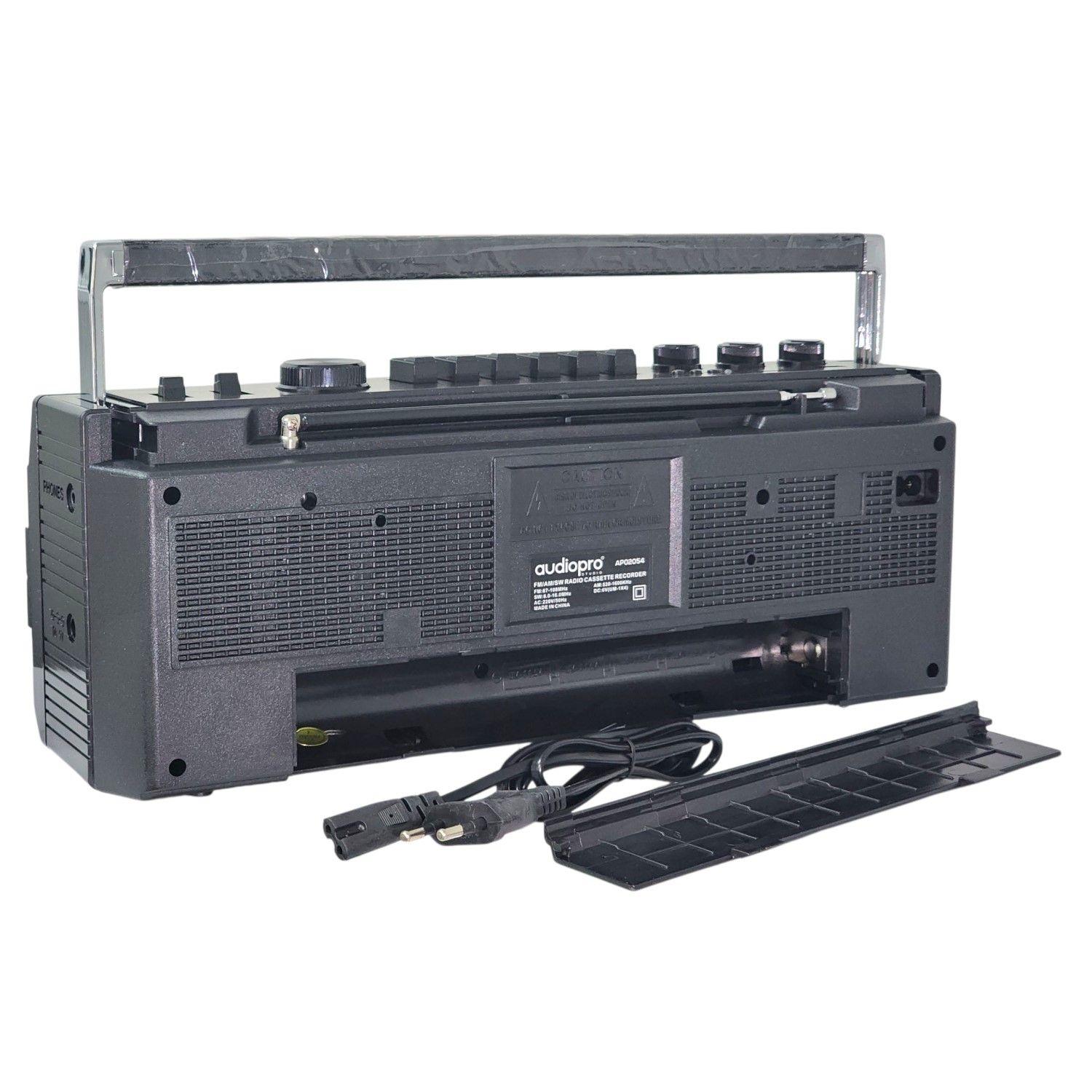 Radio Cassette 80s USB inalámbrico BT AP02054 Audio Pro-7