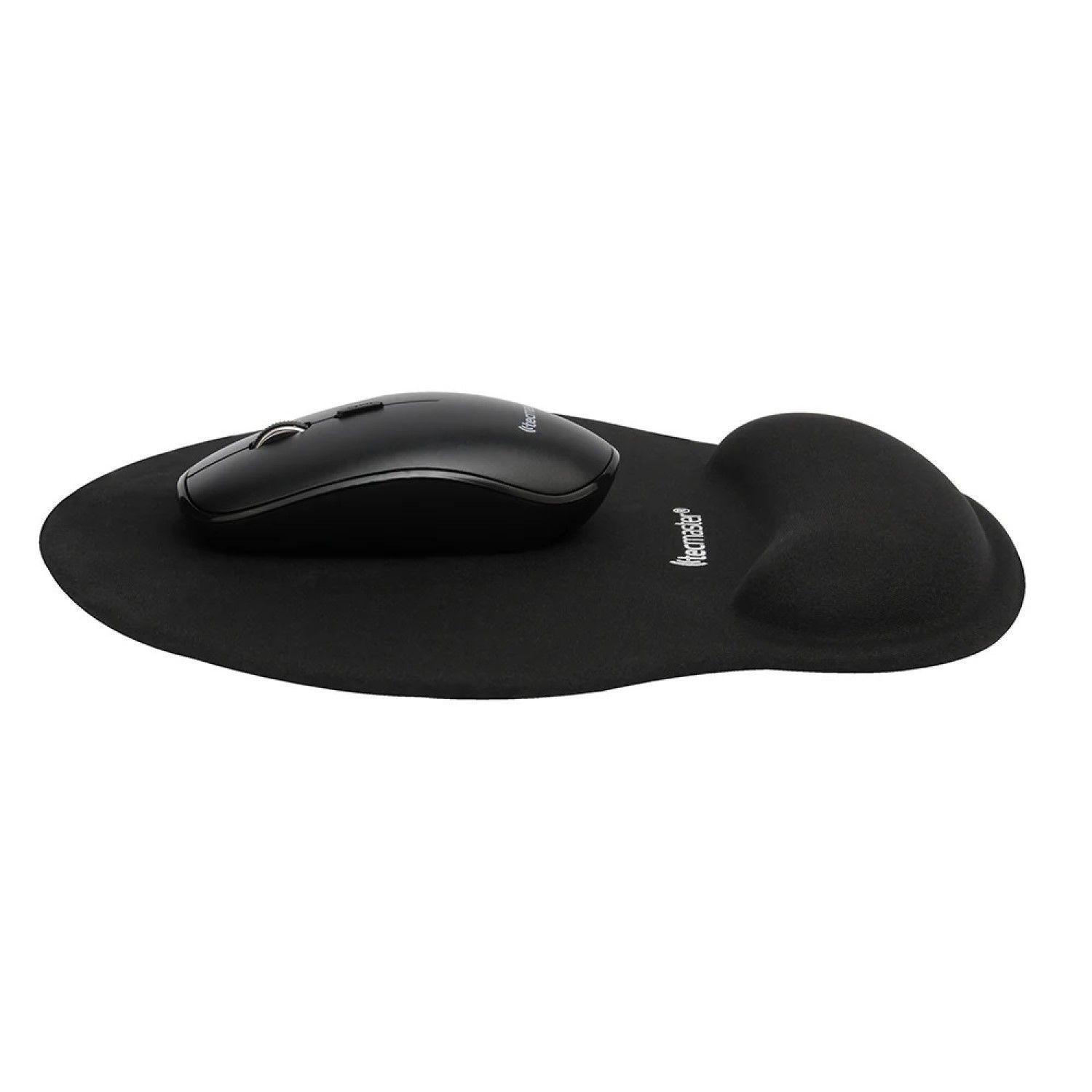 Mousepad Gel Ergonómico TM-100557 Tecmaster Negro-3