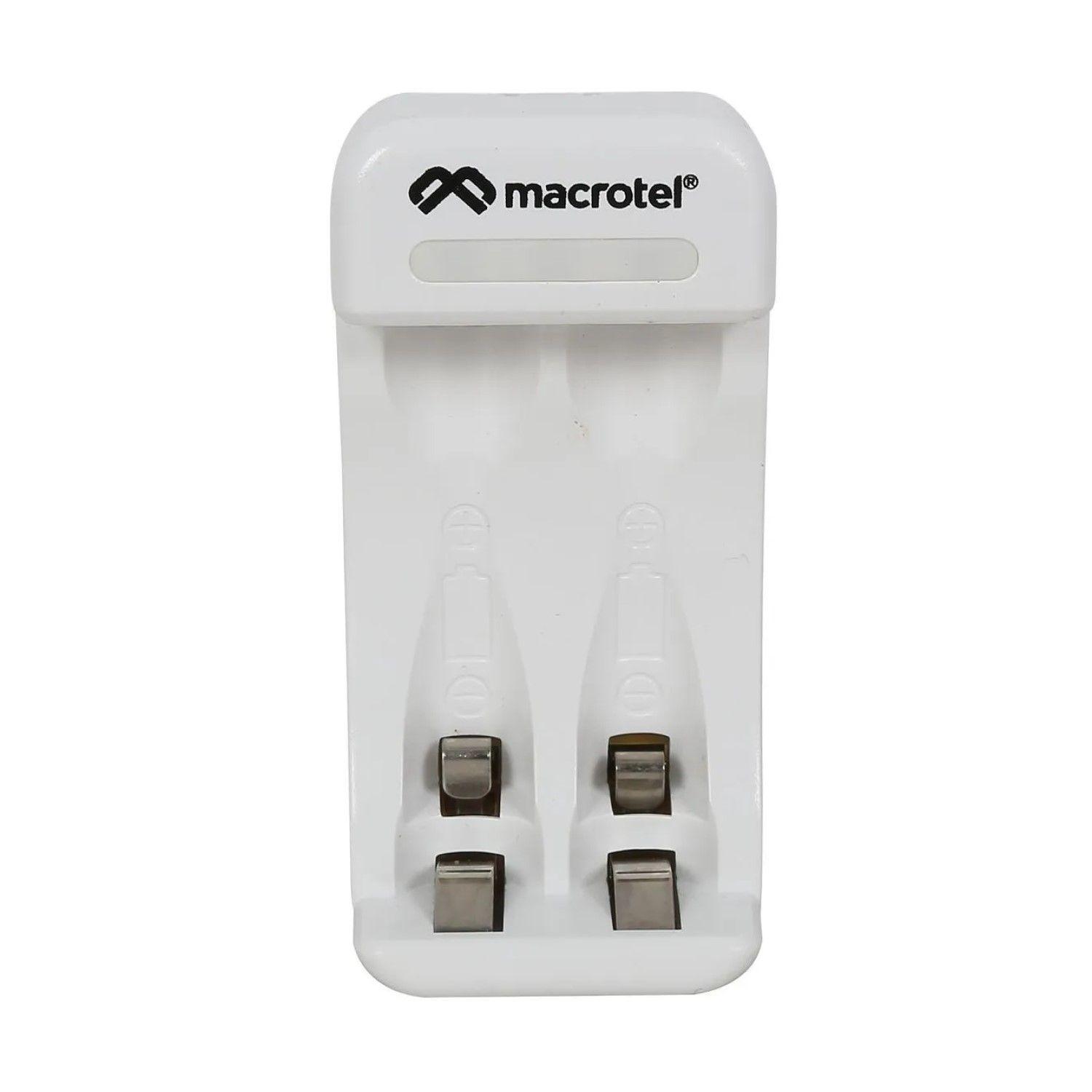 Cargador + 2 pilas AAA Recargables Macrotel MW-228-0