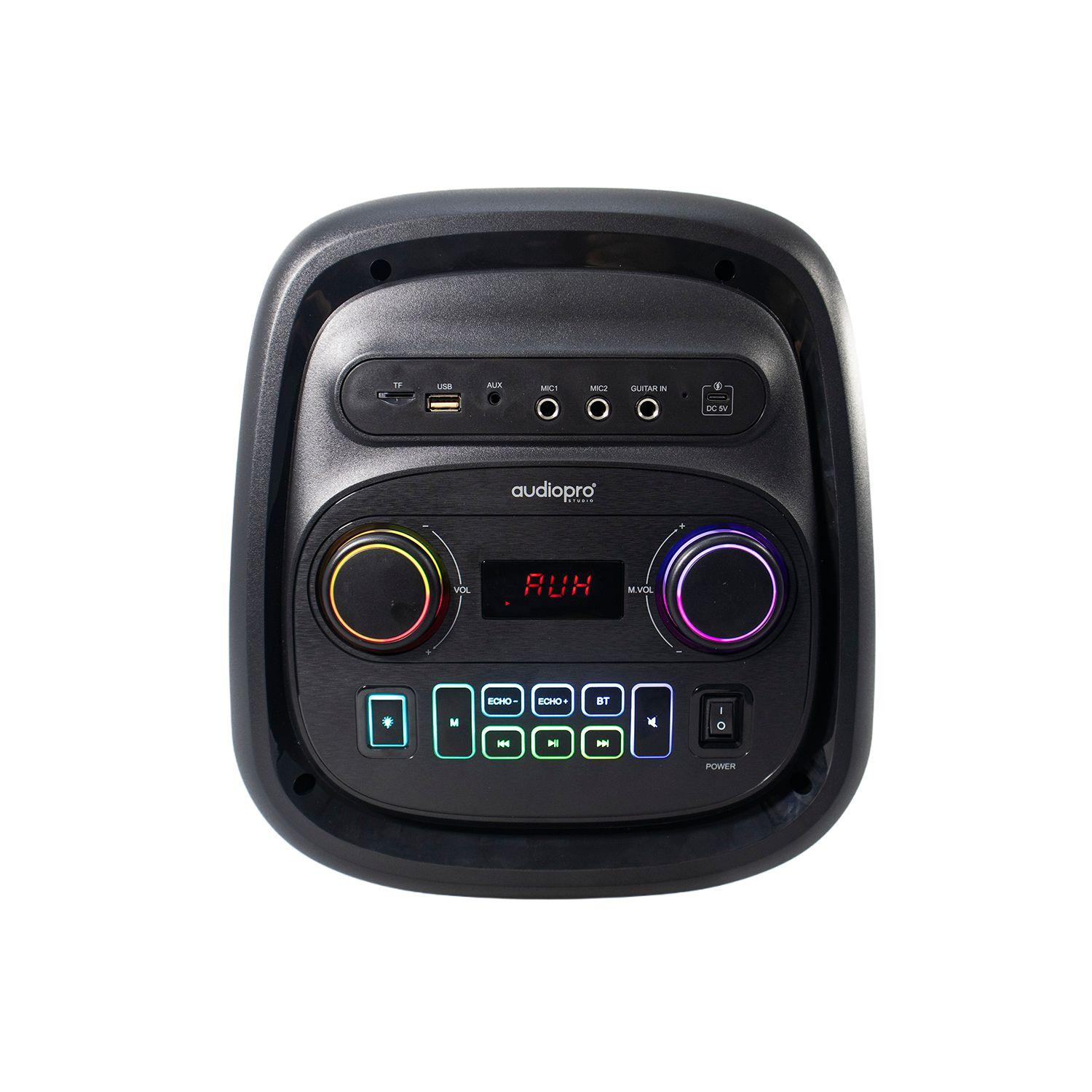 Parlante karaoke Vibe Tone Max AP02114 Led BT + Mic Audiopro-3