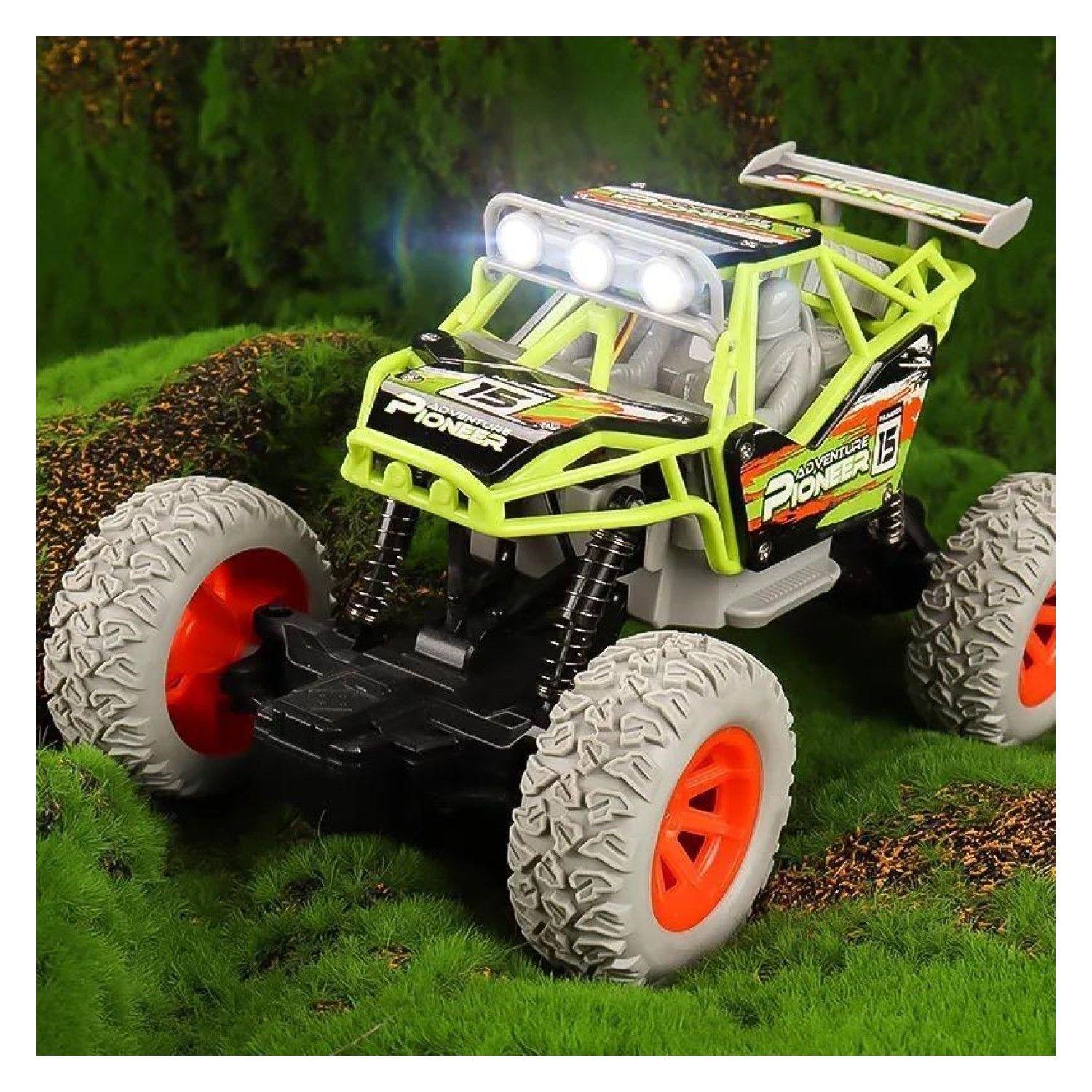 Auto Todoterreno 4x4 Control Remoto Luces Esc 1:20 DBG1622G-6