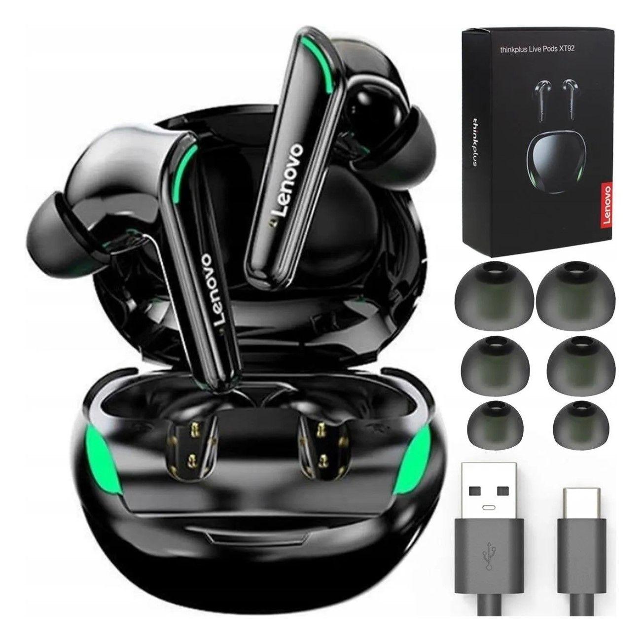Audífonos Gamer Lenovo Thinkplus BT in Ear XT92 tws -4