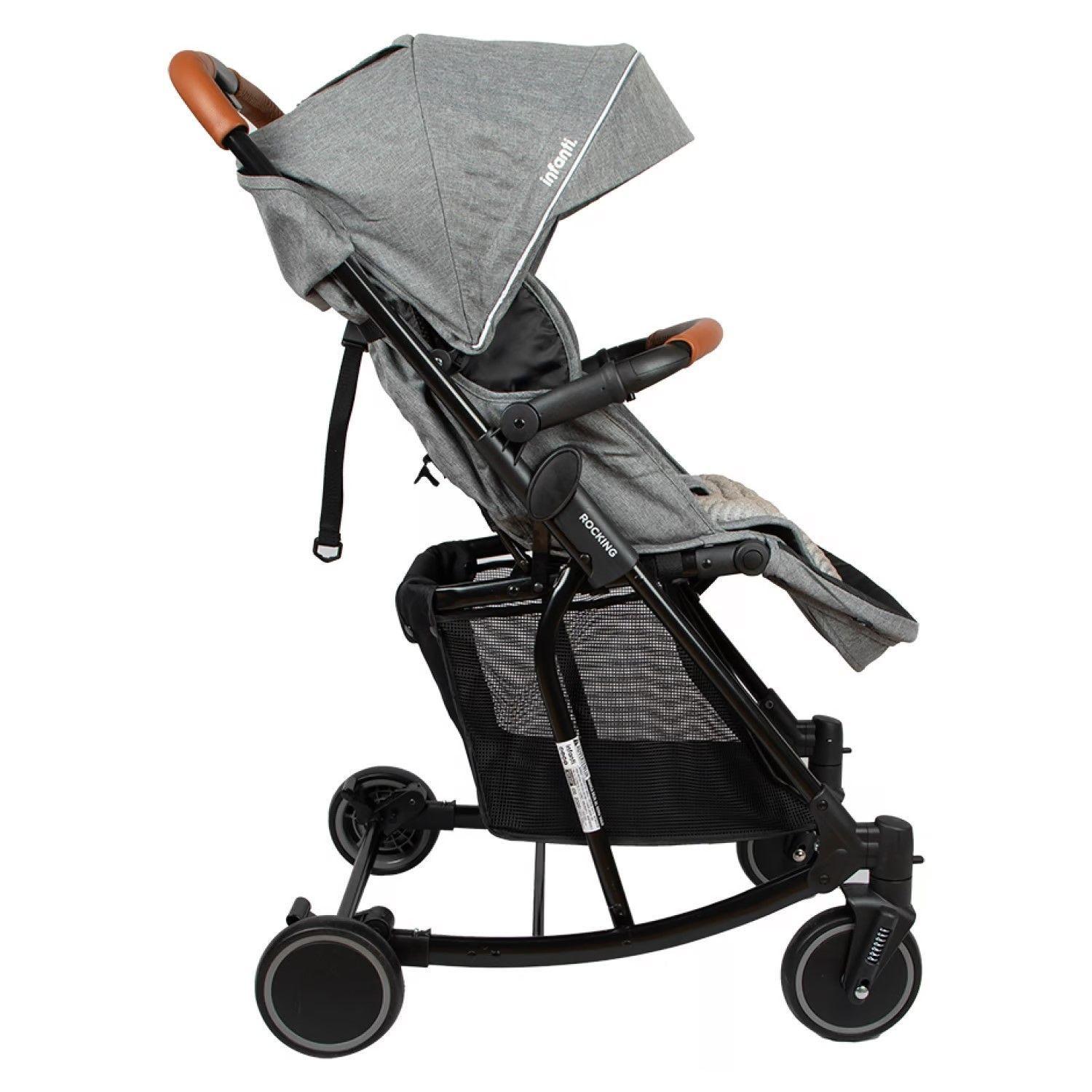 Coche Paseo Rocking Gray Infanti-5
