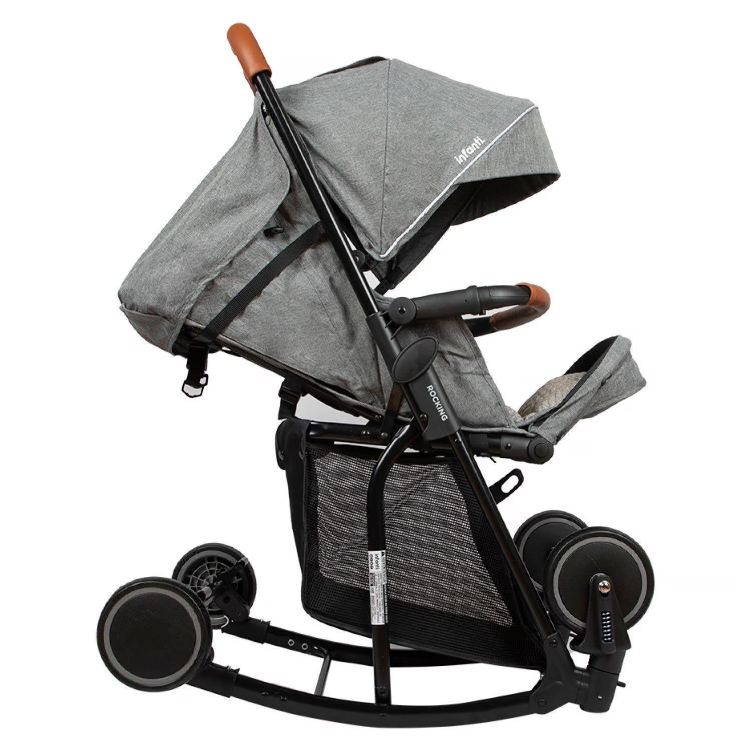 Coche Paseo Rocking Gray Infanti-7