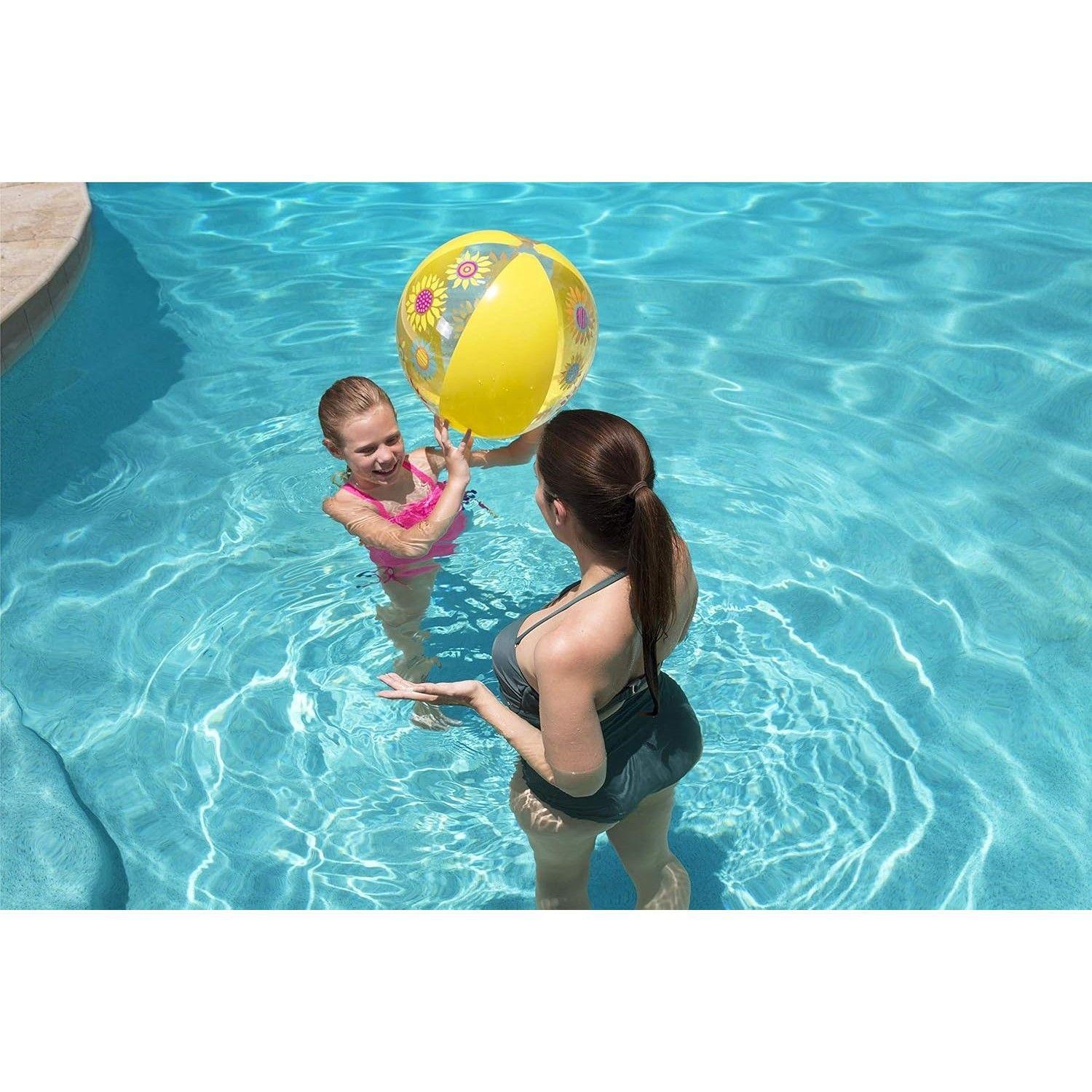 Pelota Inflable Playa Splash 51cm Amarilla Bestway -2