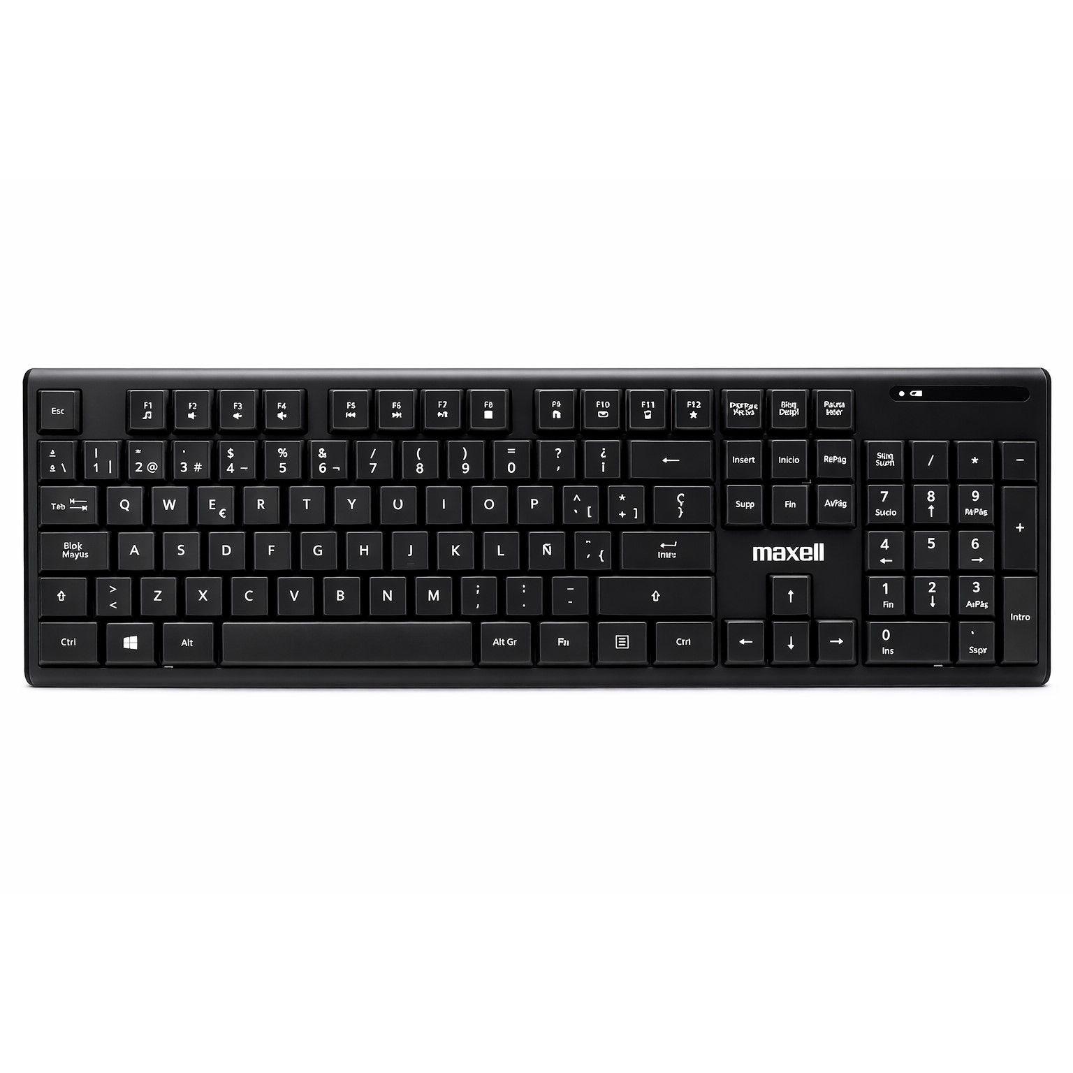 Teclado Inalámbrico Maxell Slim Multifuncional WKB-20-0