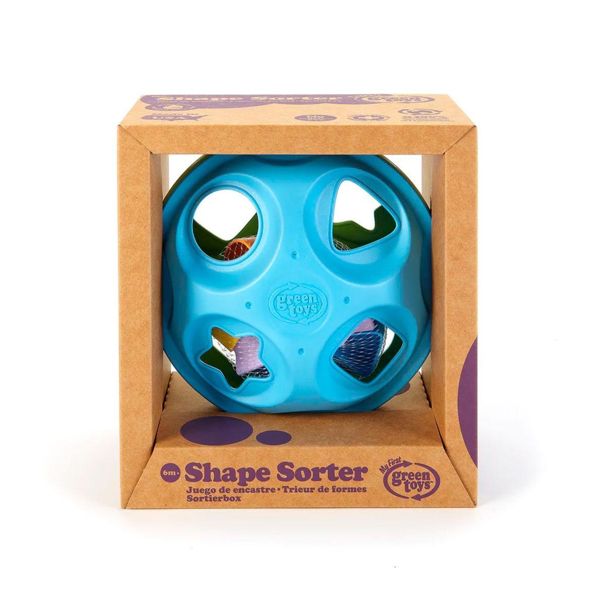 Clasificador de Formas Encaje Green Toys, Verde/Azul-3