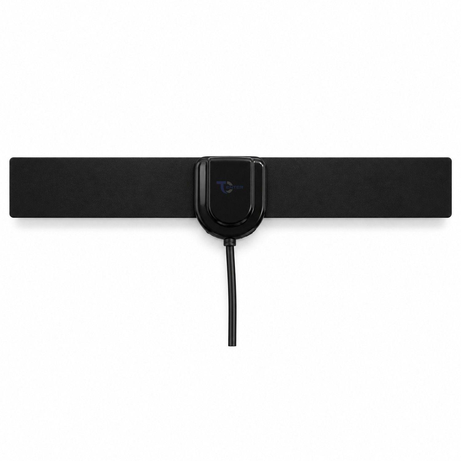 Mini Antena TV Digital Tecnolab Slim TL624 Cable 3 m-1