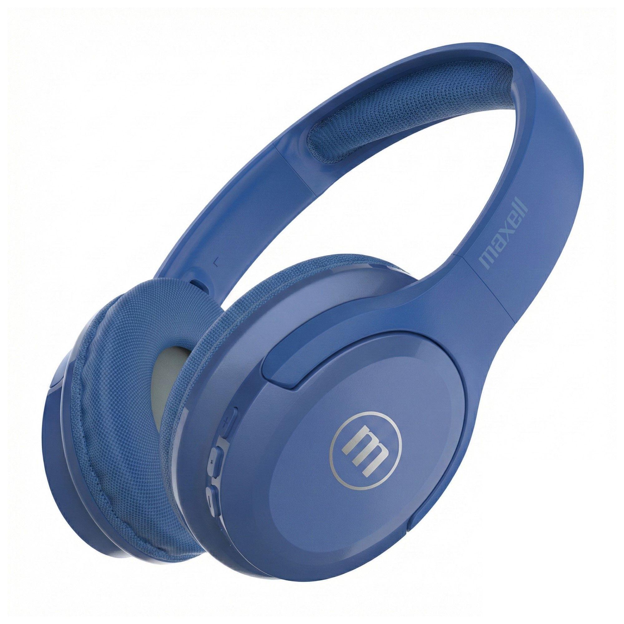 Audífonos Inalámbricos Maxell BT HP-BT200 30 Horas Azul-0