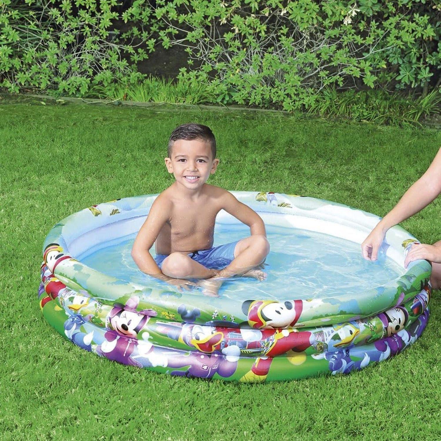Piscina Inflable 3 Anillos 122Cm Mickey Bestway -2