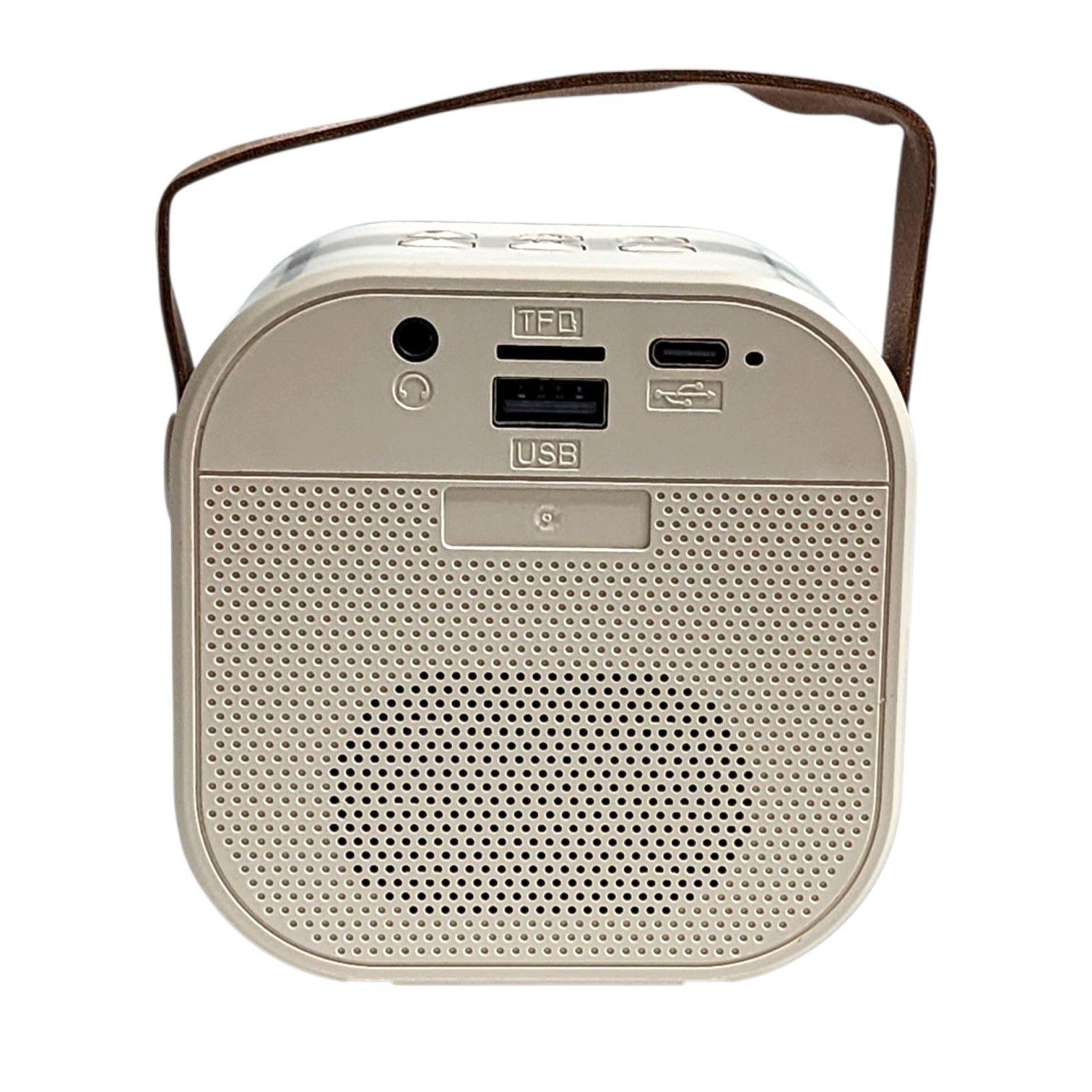 Mini Parlante Karaoke TWS 730W Luz RGB + Micrófono Philco-3