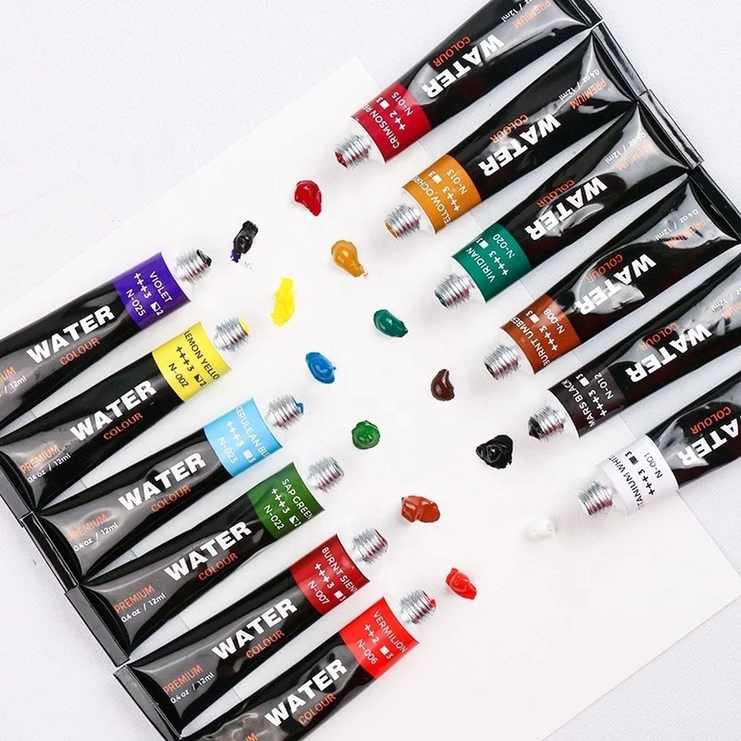 Set 12 Acuarelas en Tubo Giorgione G-WC1201 de 12 ml-4