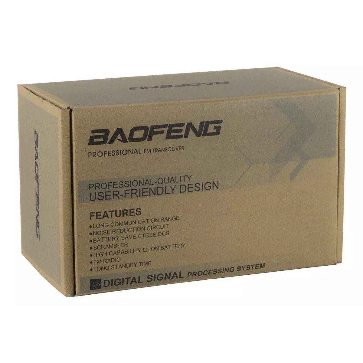 Radio Transmisor VOX Baofeng UV-5RE Negro c-2