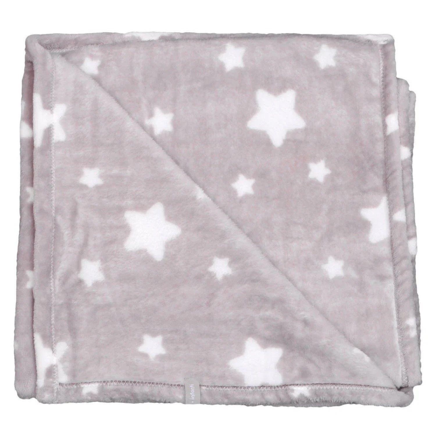 Pack 2 Mantas Bebé Unisex Blanco - Gris 75x100cm Infanti-4