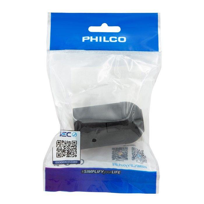 Soquete Porta Lámparas E27 Philco Color Negro-3