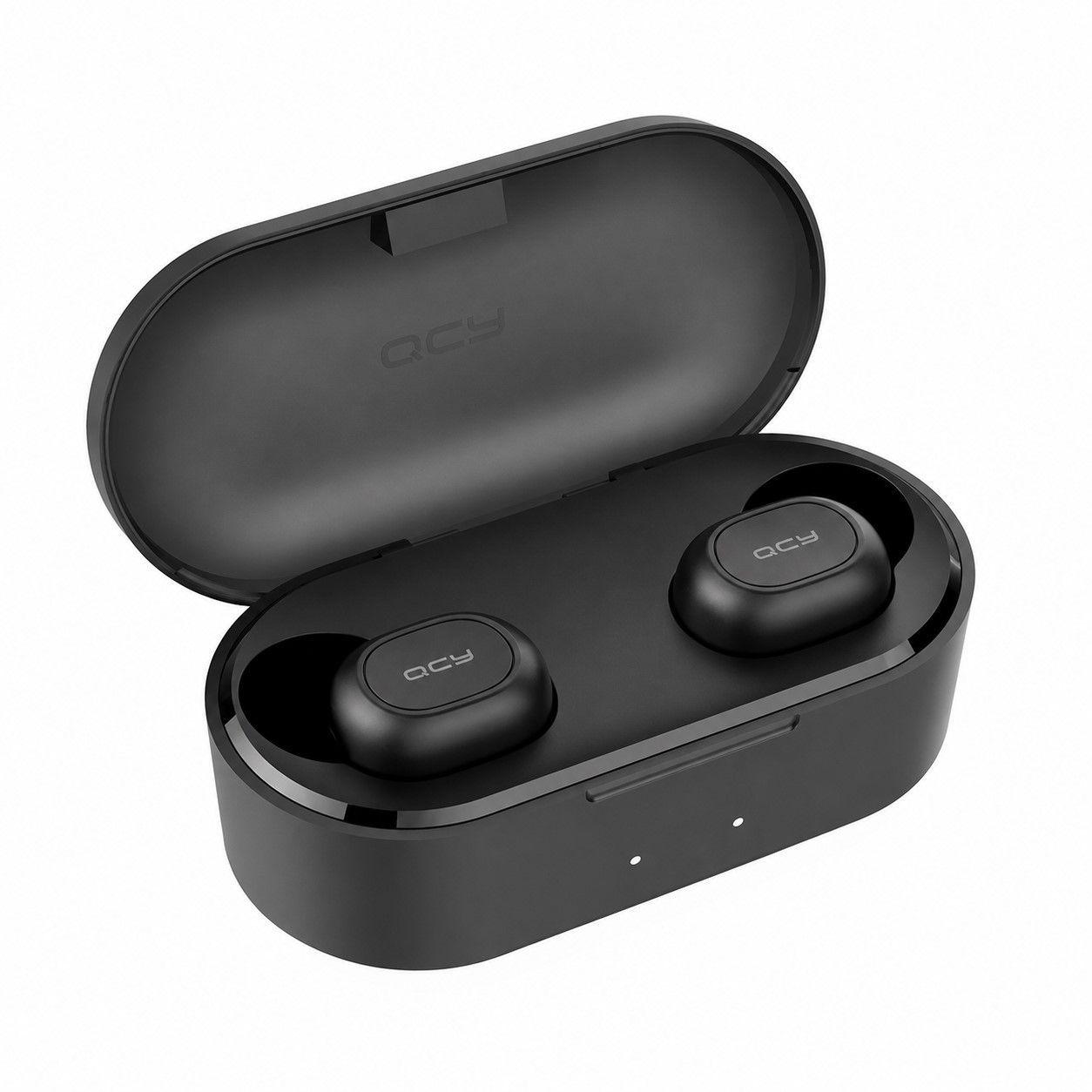 Audífonos QCY T2C True Wireless AirBuds Negros-2