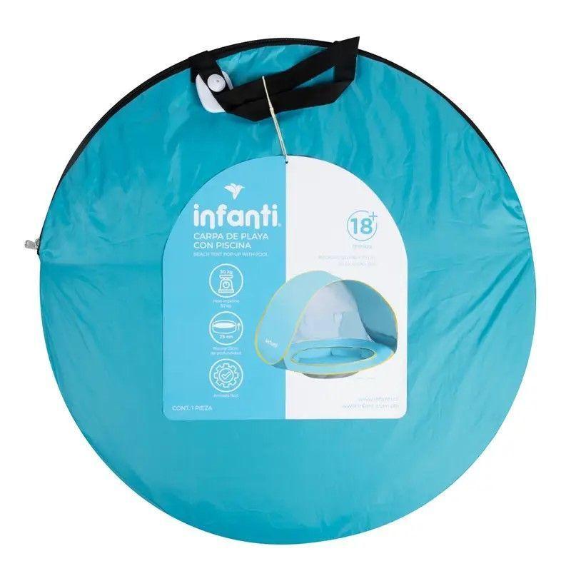 Carpa De Playa Infanti Con Piscina Pop Up-3