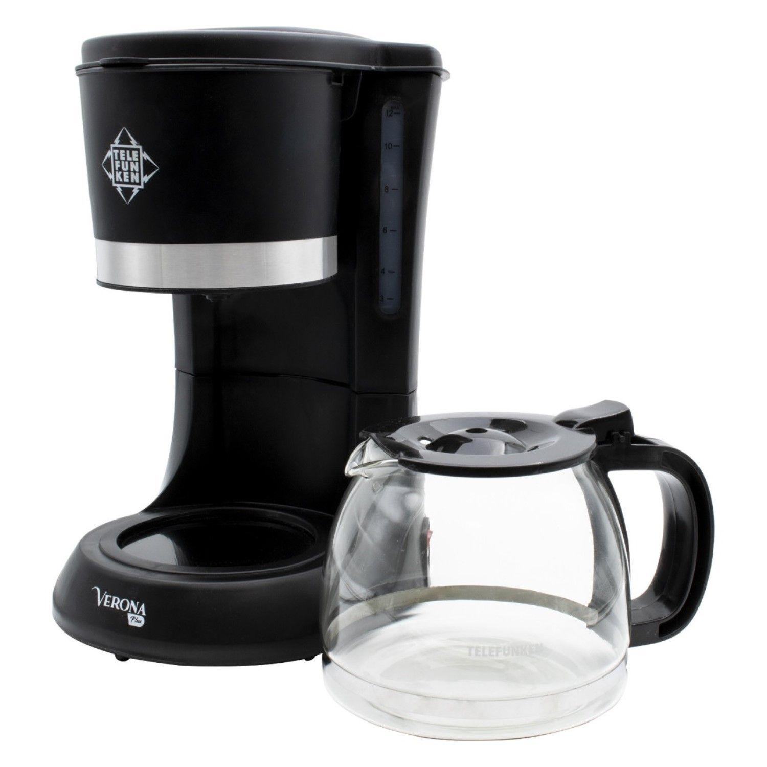 Cafetera Eléctrica Verona Plus Antigoteo 1.2lt Telefunken-4