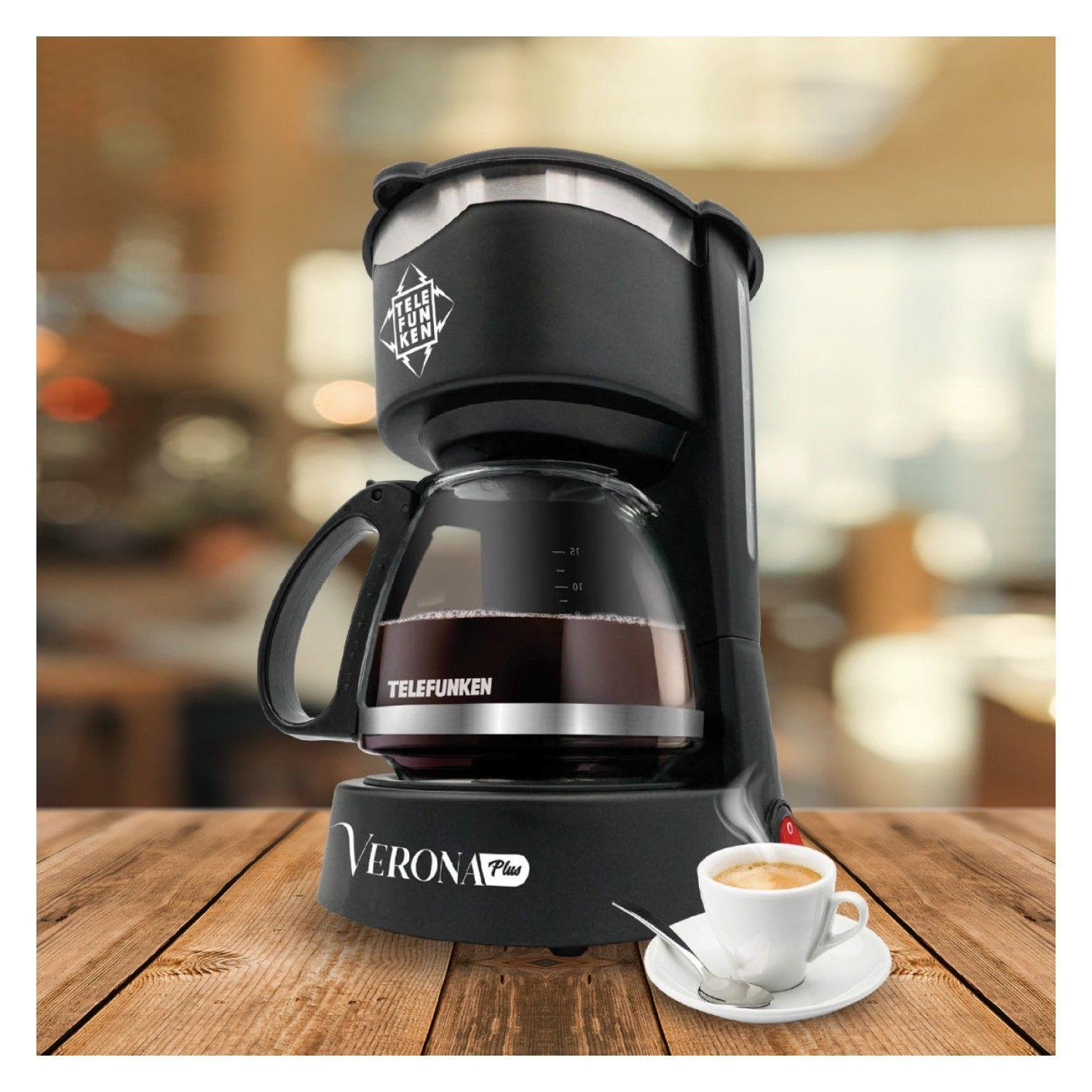 Cafetera Eléctrica Verona Plus Antigoteo 1.2lt Telefunken-6