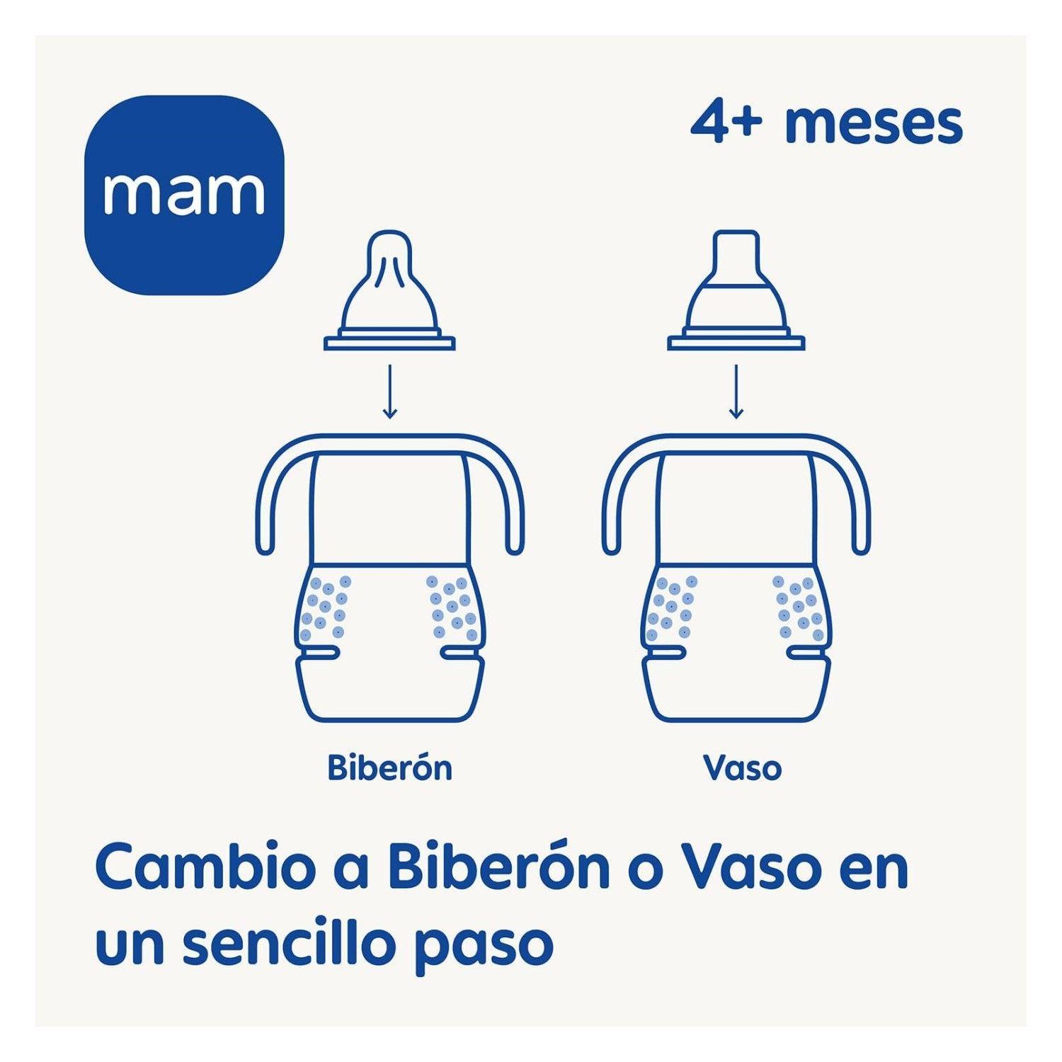 Vaso Entrenamiento Para Bebes Mam Trainer+ 220ml-4