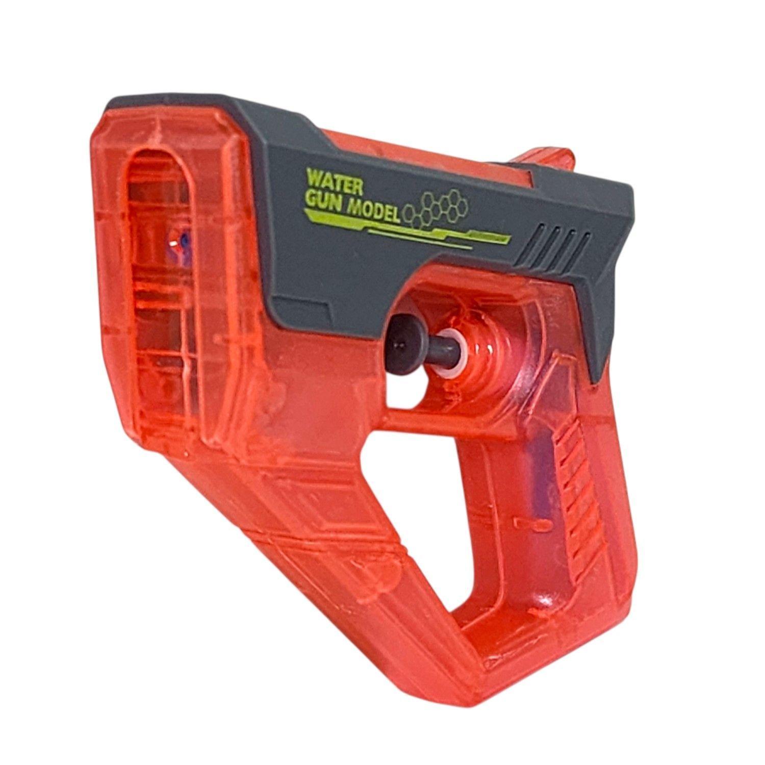 Juguete Pistola Lanza Agua 2 En 1 Recargable DBG1658R Rojo-4