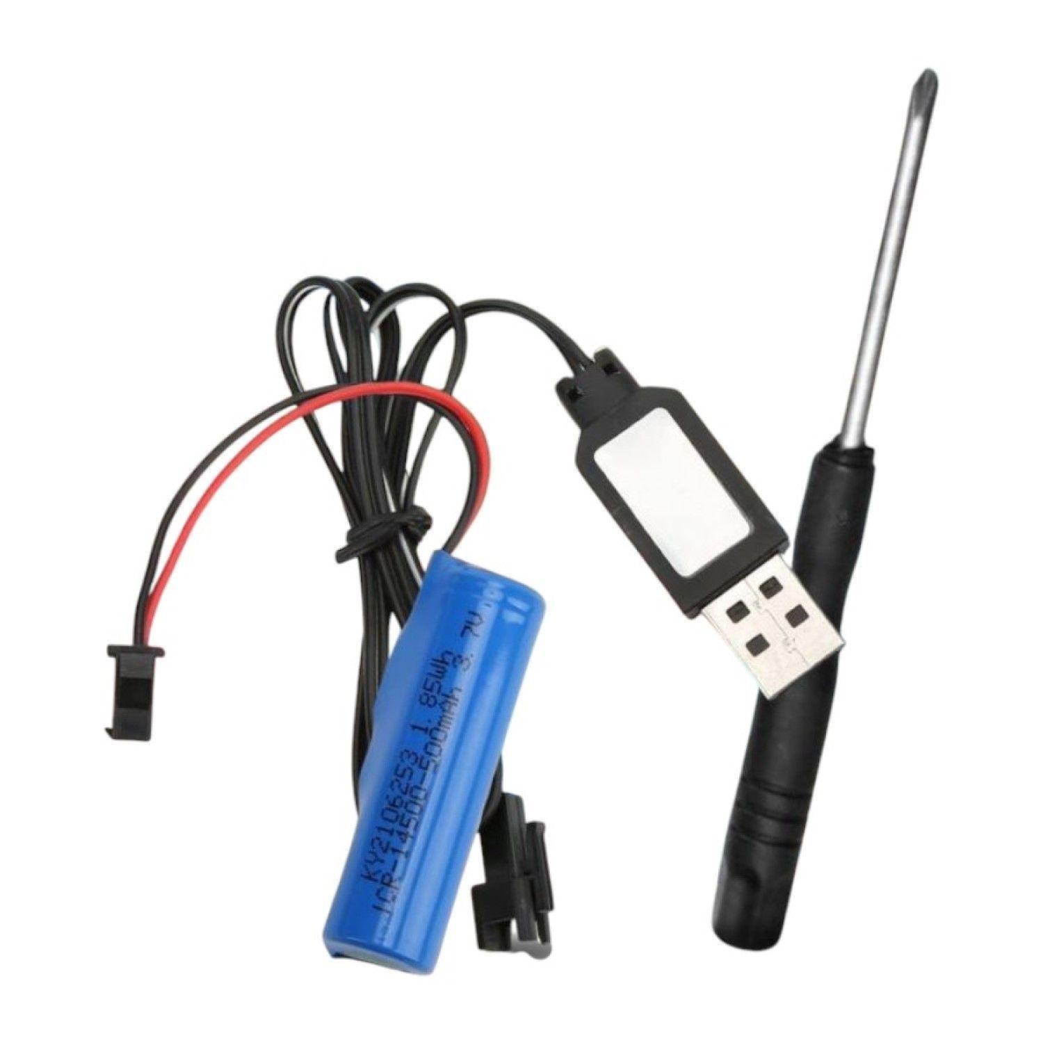 Juguete Pistola Lanza Agua 2 En 1 Recargable DBG1658R Rojo-5