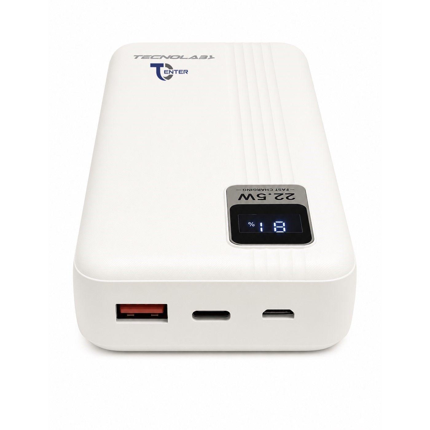 Bater a Port til Powerbank 20 000 Tecnolab 22 5w TL539W-3