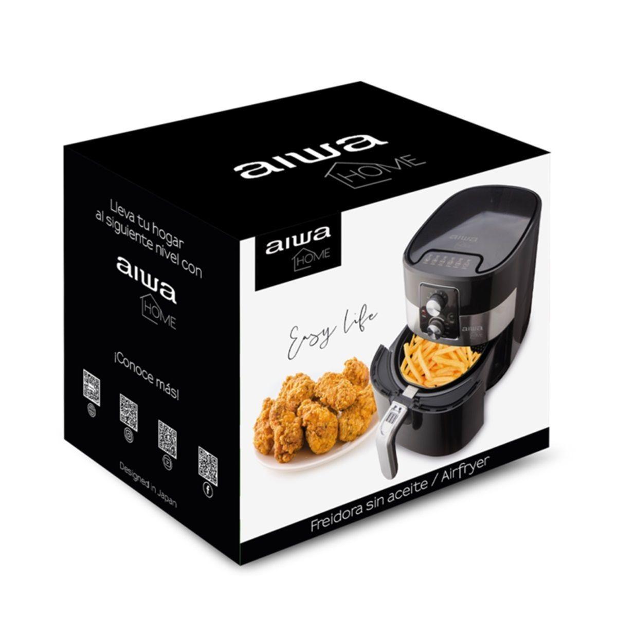 Freidora Aire Sin Aceite Aiwa Aw-fd7003 Negro -2