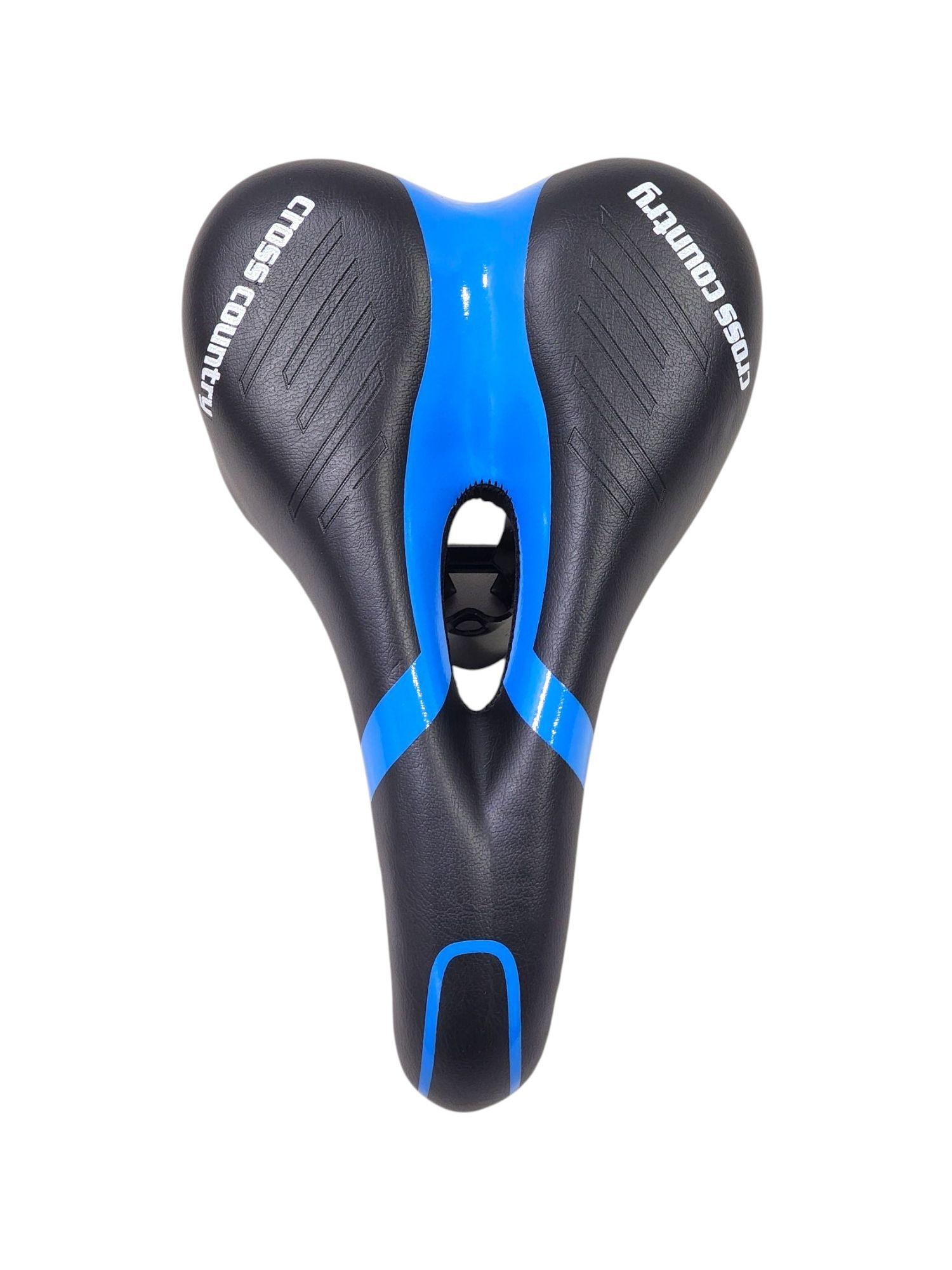 Asiento Sillín Bicicleta anti prostático Universal Azul 18221-4