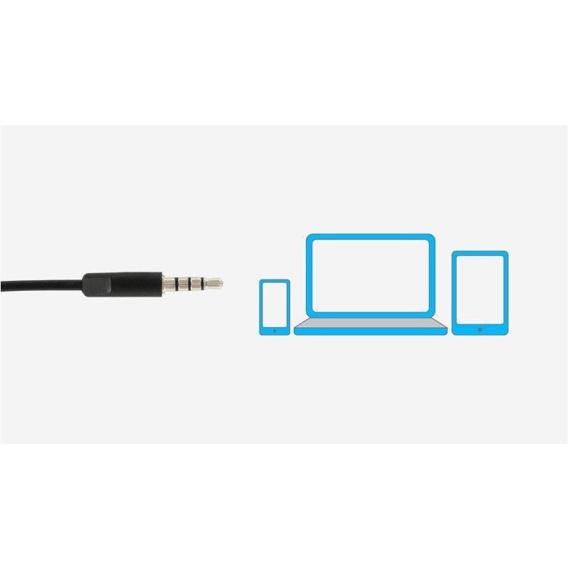 Audifono Stereo Headset Logitech H111-2