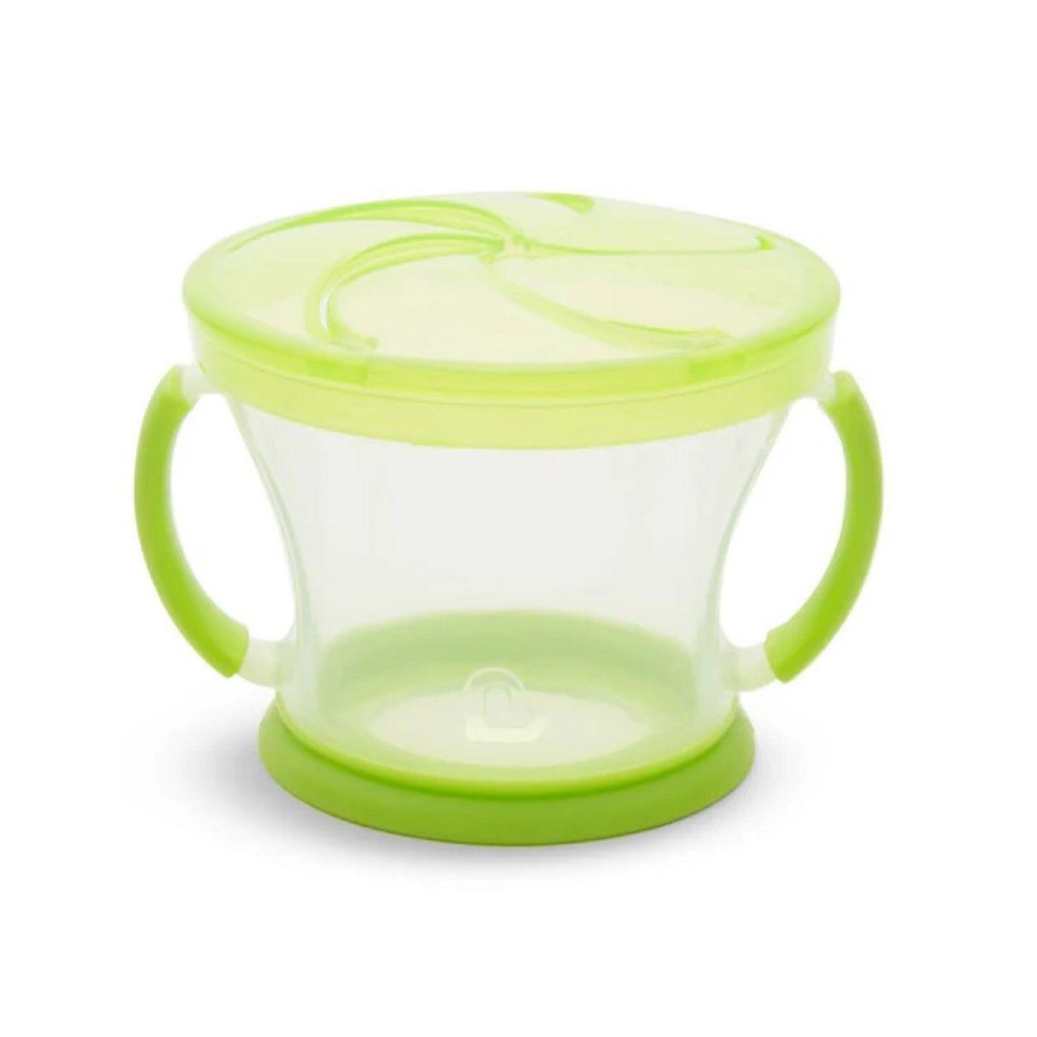 Vaso Bebé Contenedor Antiderrames 12m+ Munchkin Color Verde-0
