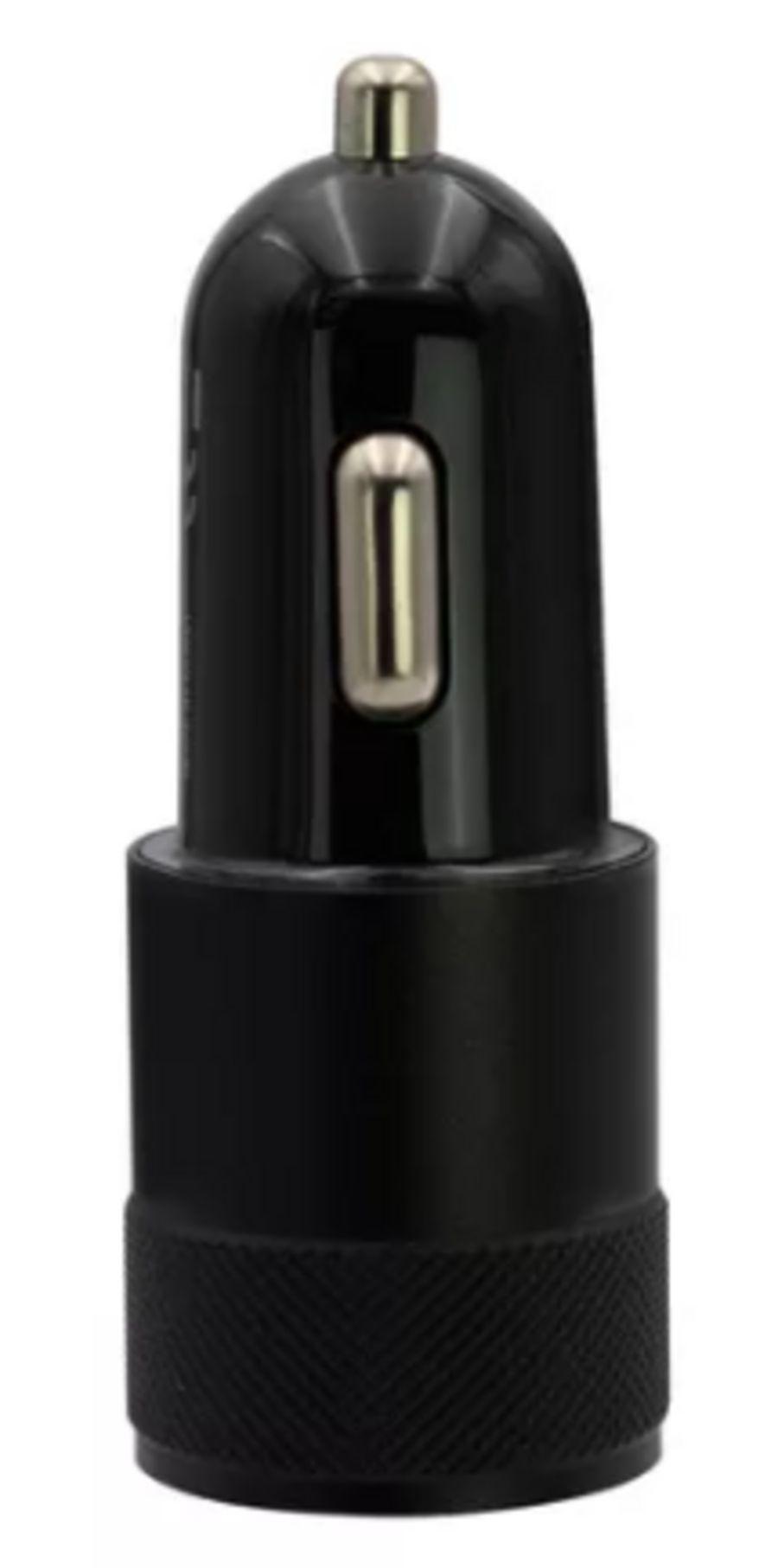 Cargador de Auto USB de 2 Puertos Philco FLP2552B Negro-3