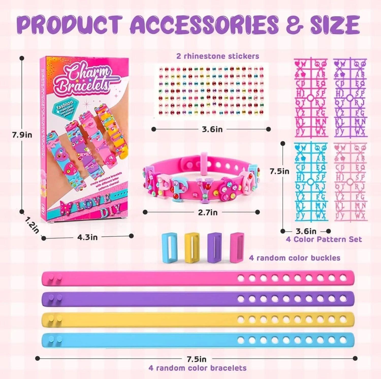 Kit de Pulseras Niña Armar y Decorar Con accesorios 55441-2