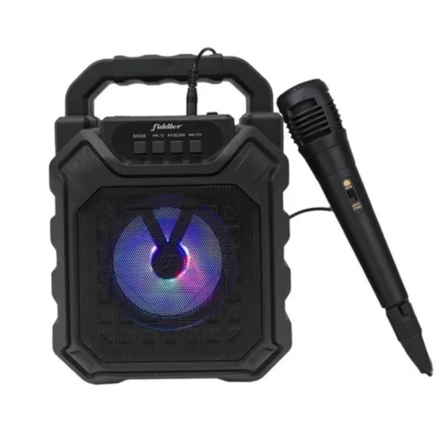 Parlante Karaoke Mini Idol 8W Bluetooth FM Radio USB-0