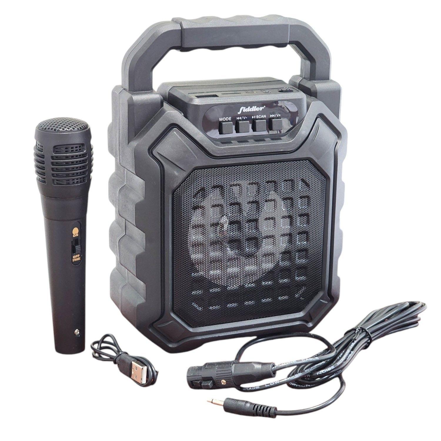 Parlante Karaoke Mini Idol 8W Bluetooth FM Radio USB-5