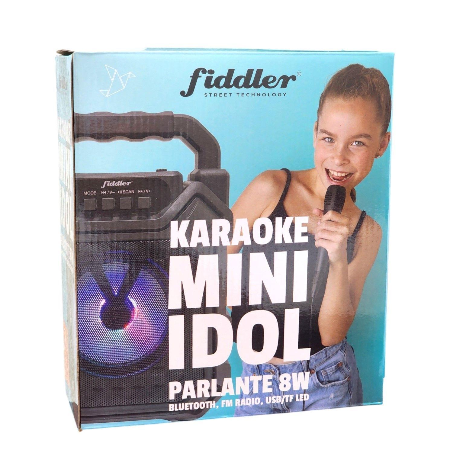 Parlante Karaoke Mini Idol 8W Bluetooth FM Radio USB-6