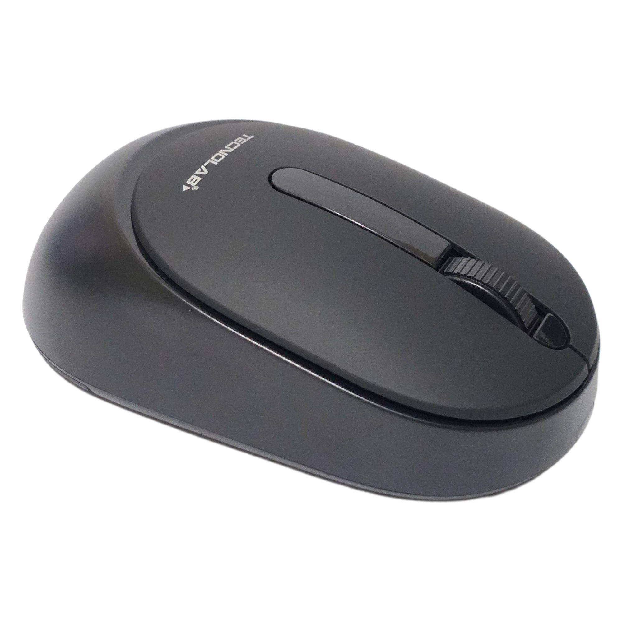 Mouse Inalámbrico Dual BT Tecnolab TL582BK-0