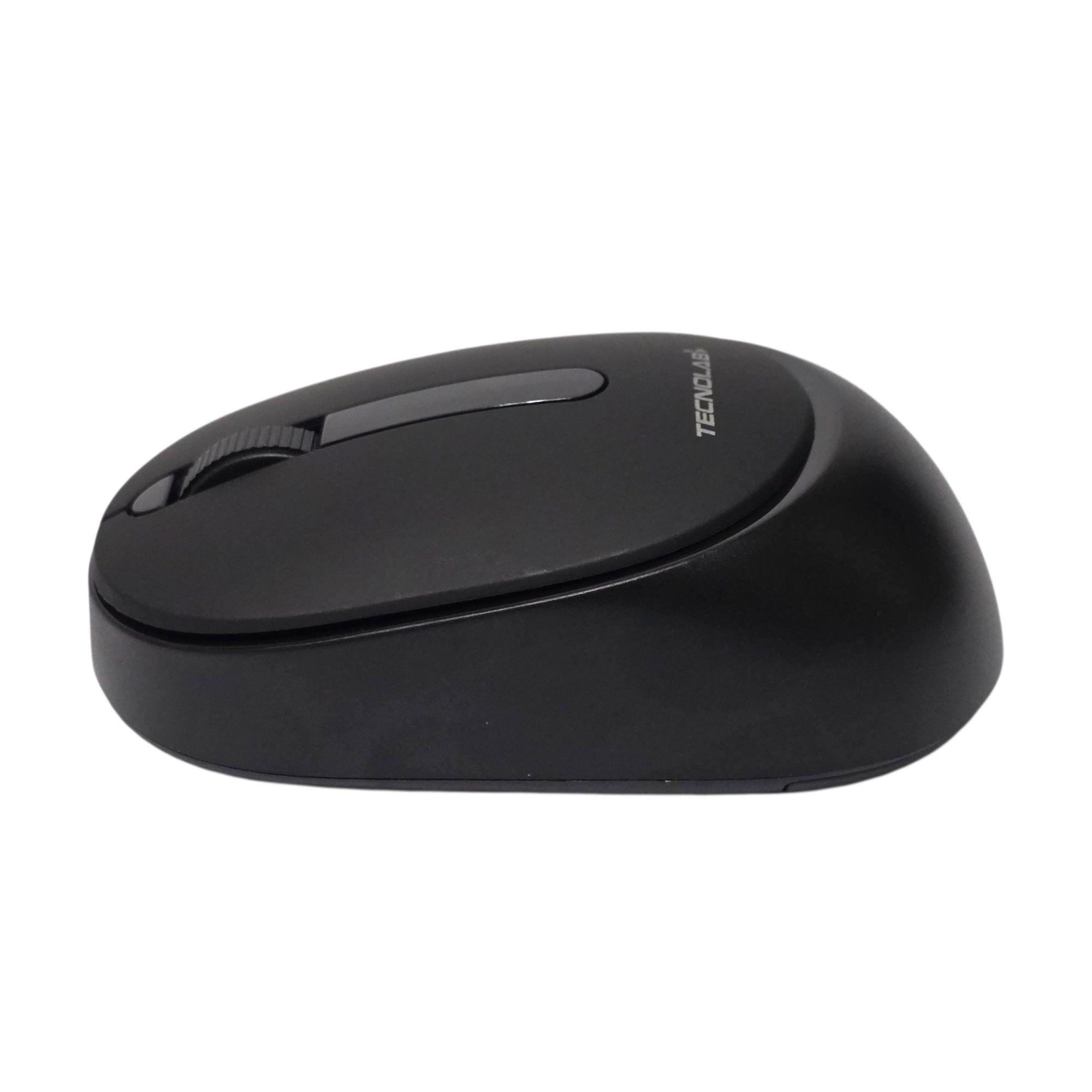 Mouse Inalámbrico Dual BT Tecnolab TL582BK-1