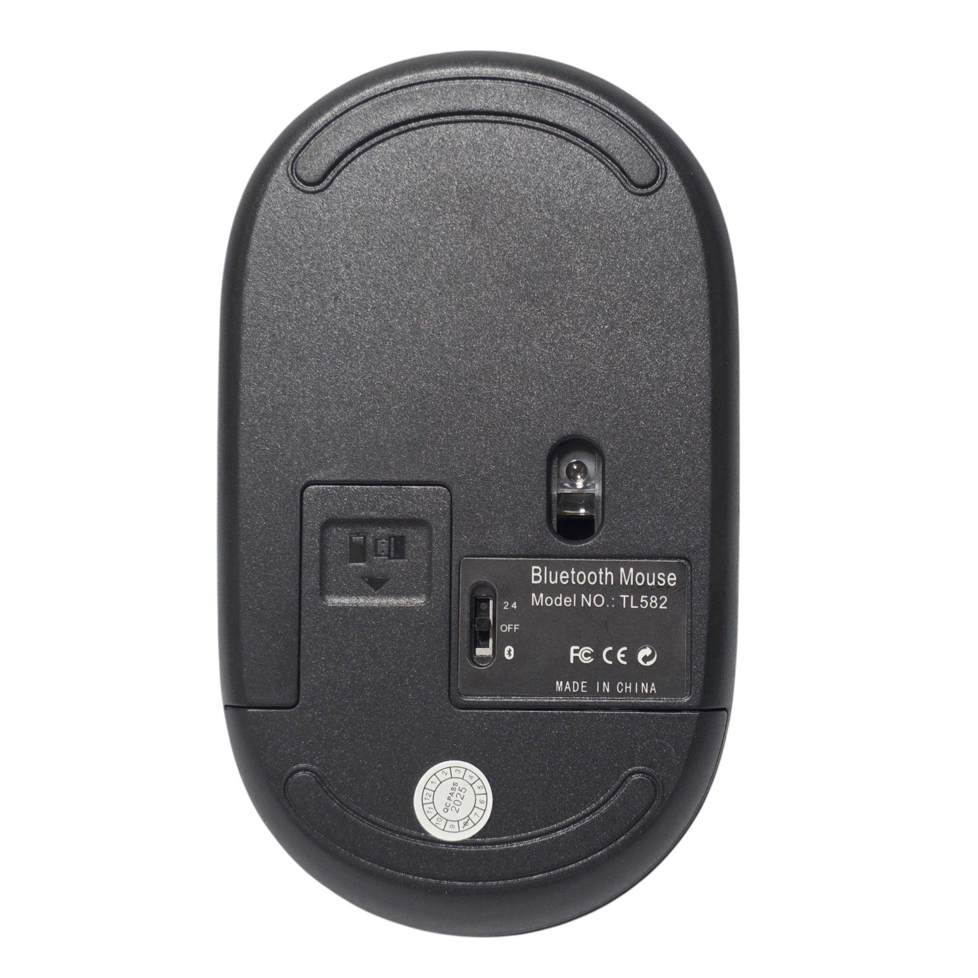 Mouse Inalámbrico Dual BT Tecnolab TL582BK-5