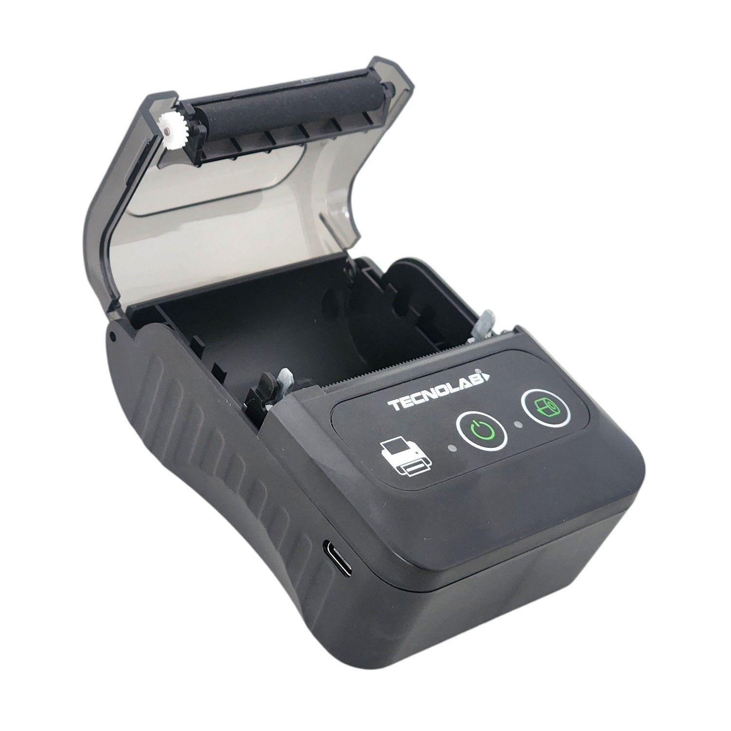 Impresora Térmica 58mm BT Portátil TL218 Tecnolab-3