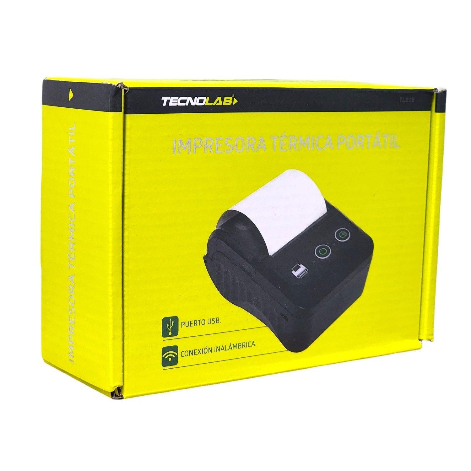 Impresora Térmica 58mm BT Portátil TL218 Tecnolab-6