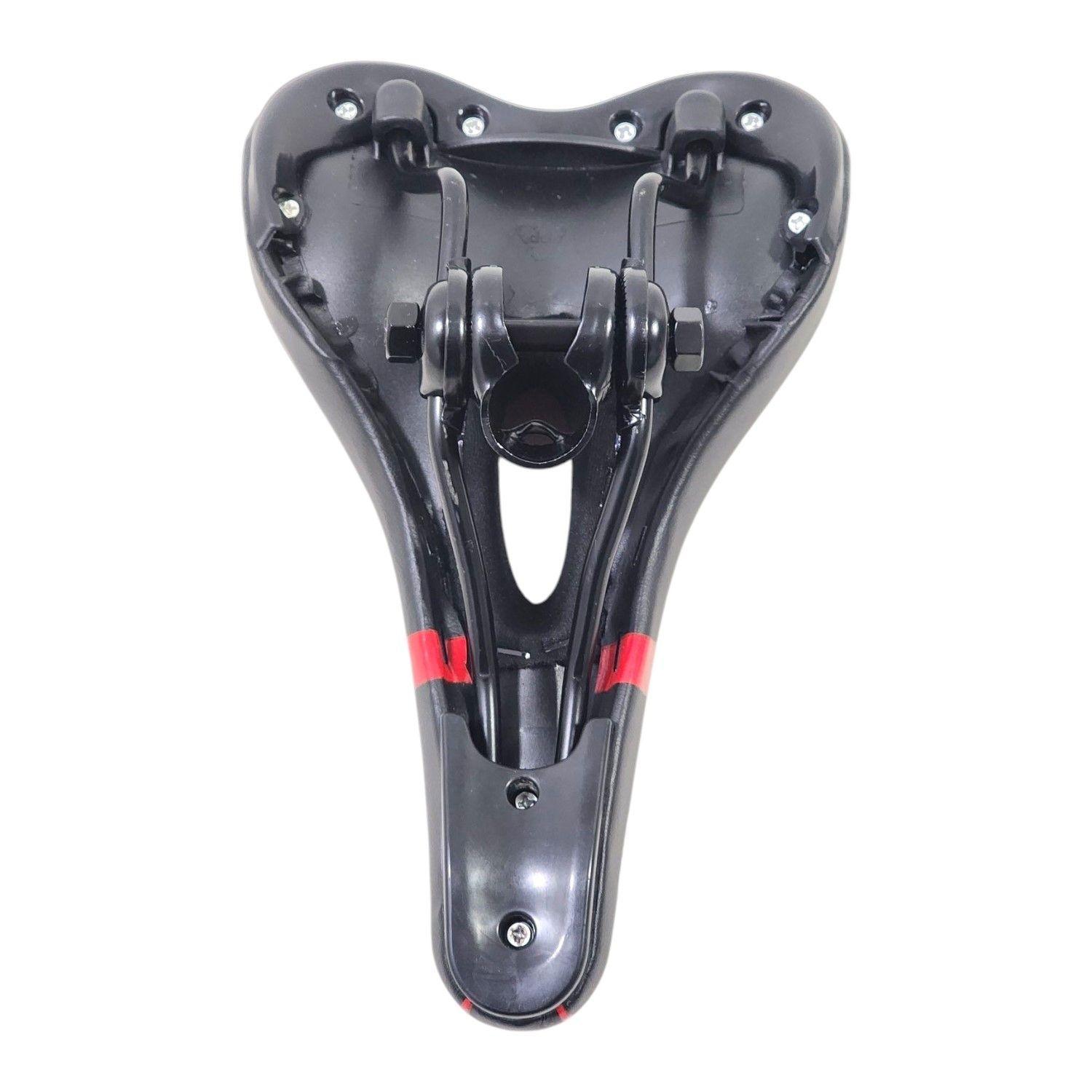 Asiento Sillín Bicicleta anti prostático Universal Rojo 18221-2