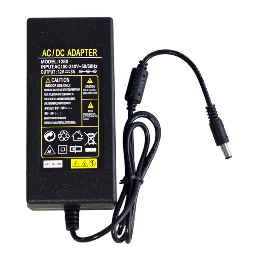Fuente Poder Camara Seguridad 12v 8a Tecnolab TL222 8 Cables-3