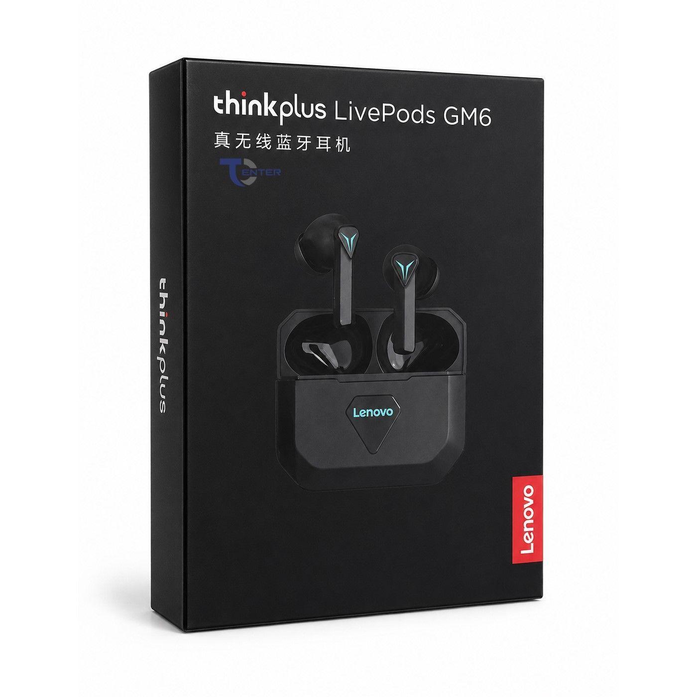 Audífonos Bt Lenovo Thinkplus LivePods GM6 Negro-2
