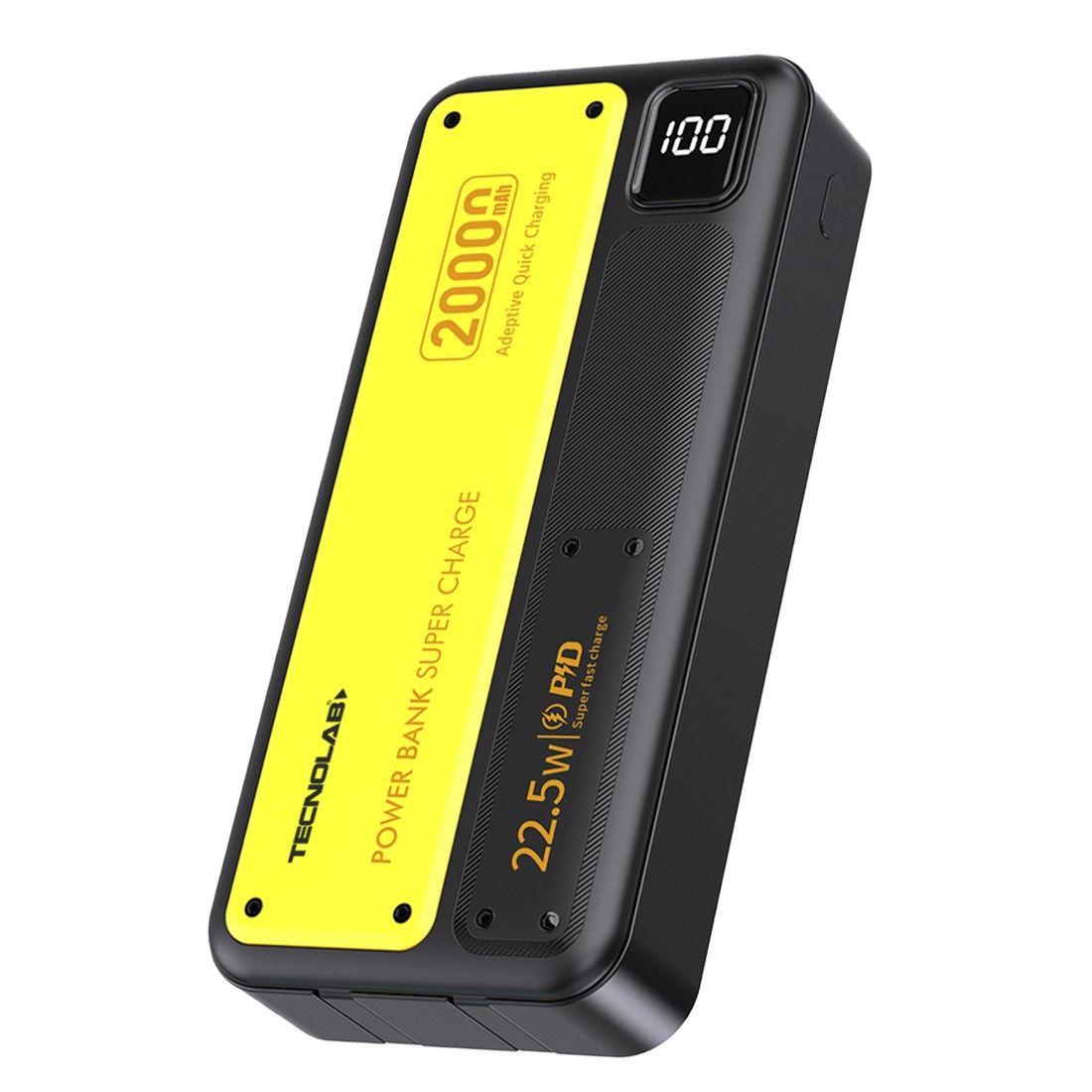 Batería Externa Power Bank 20.000 Mah 22.5w TL572 Tecnolab-0