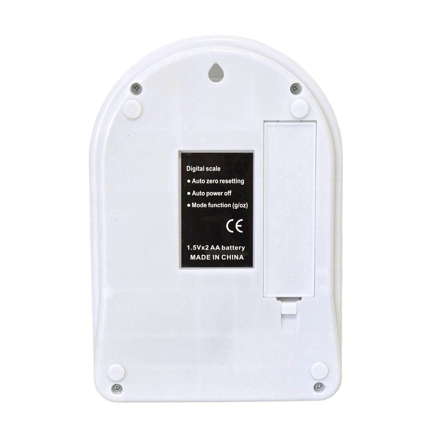 Balanza Pesa de Cocina Digital 7 kg Dblue DBPDWS33W-3