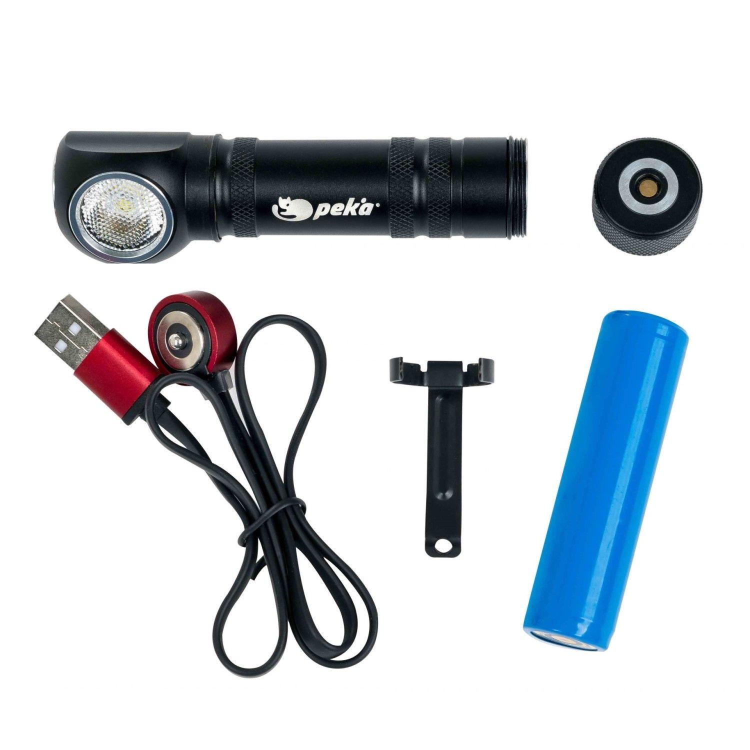 Lámpara Multifuncional LED 10W Recargable 1000lm HL1000 Peka-3