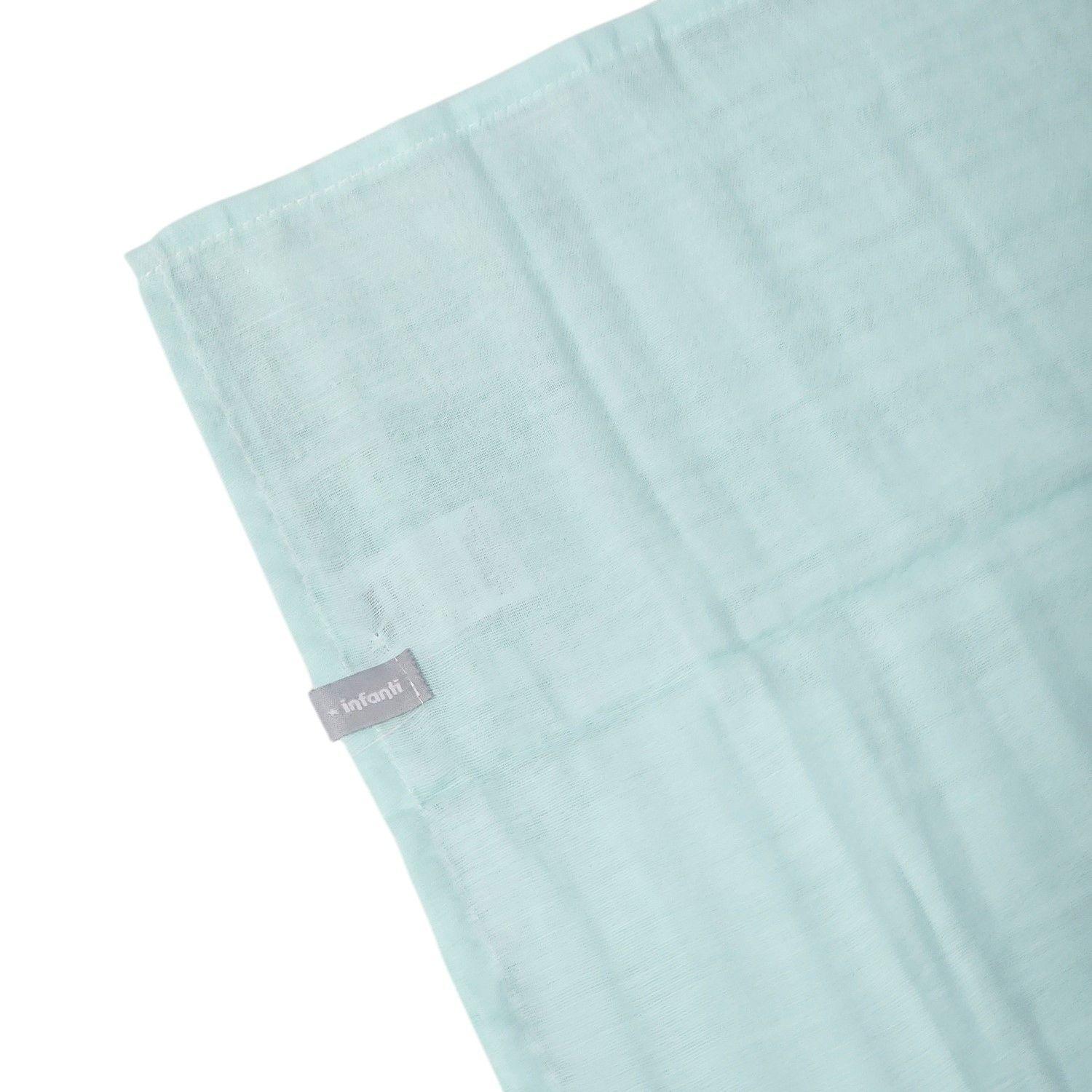Pack 3 Tutos Verde Agua Bebe Algodón 75x75cm Infanti-2